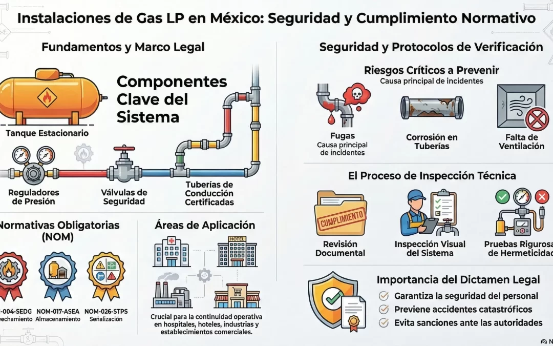 Instalaciones de Gas LP en México: Normativa y Seguridad Total