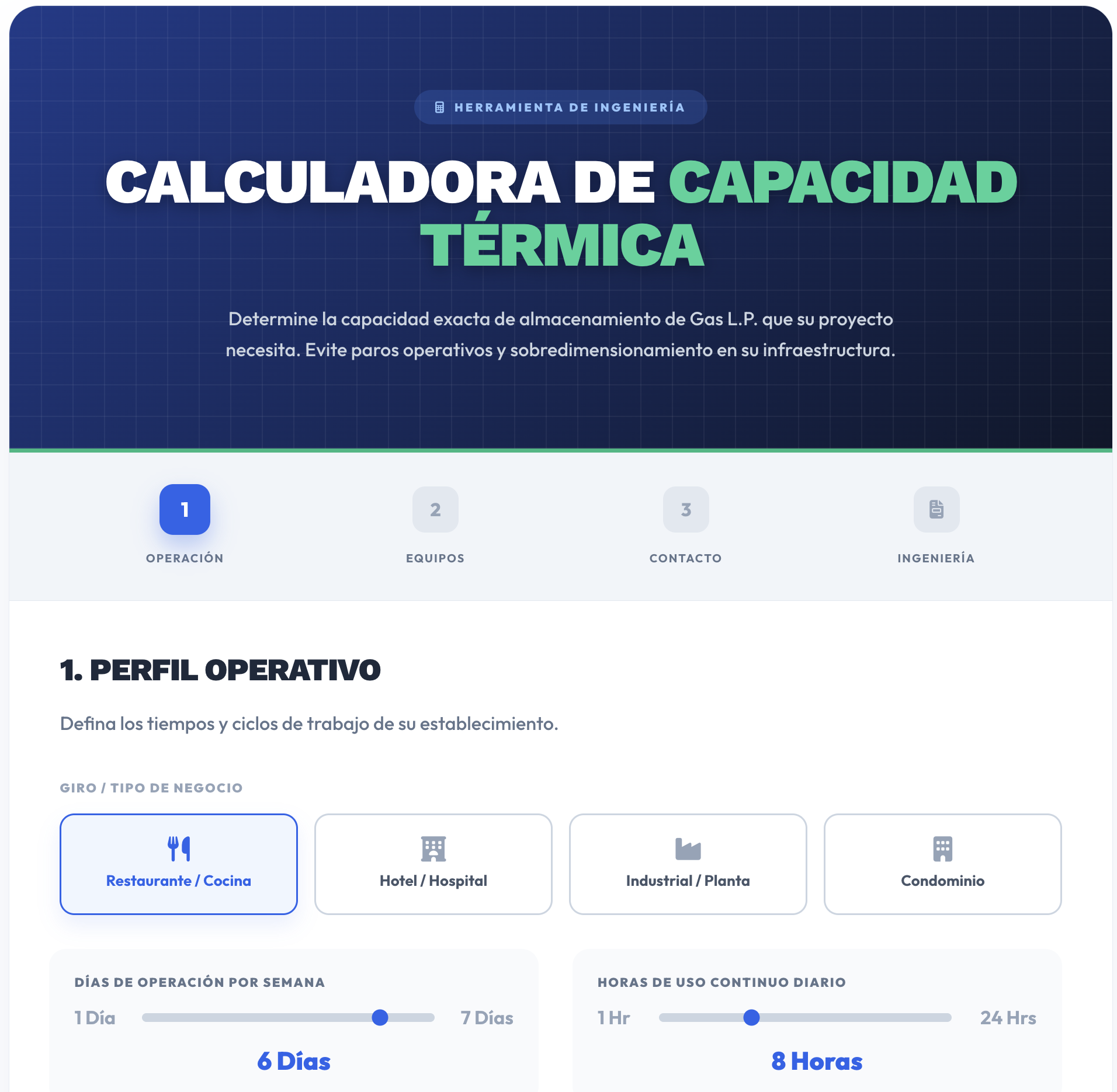 imagen de calculadora de capacidad tecnica de herramientas pscymi